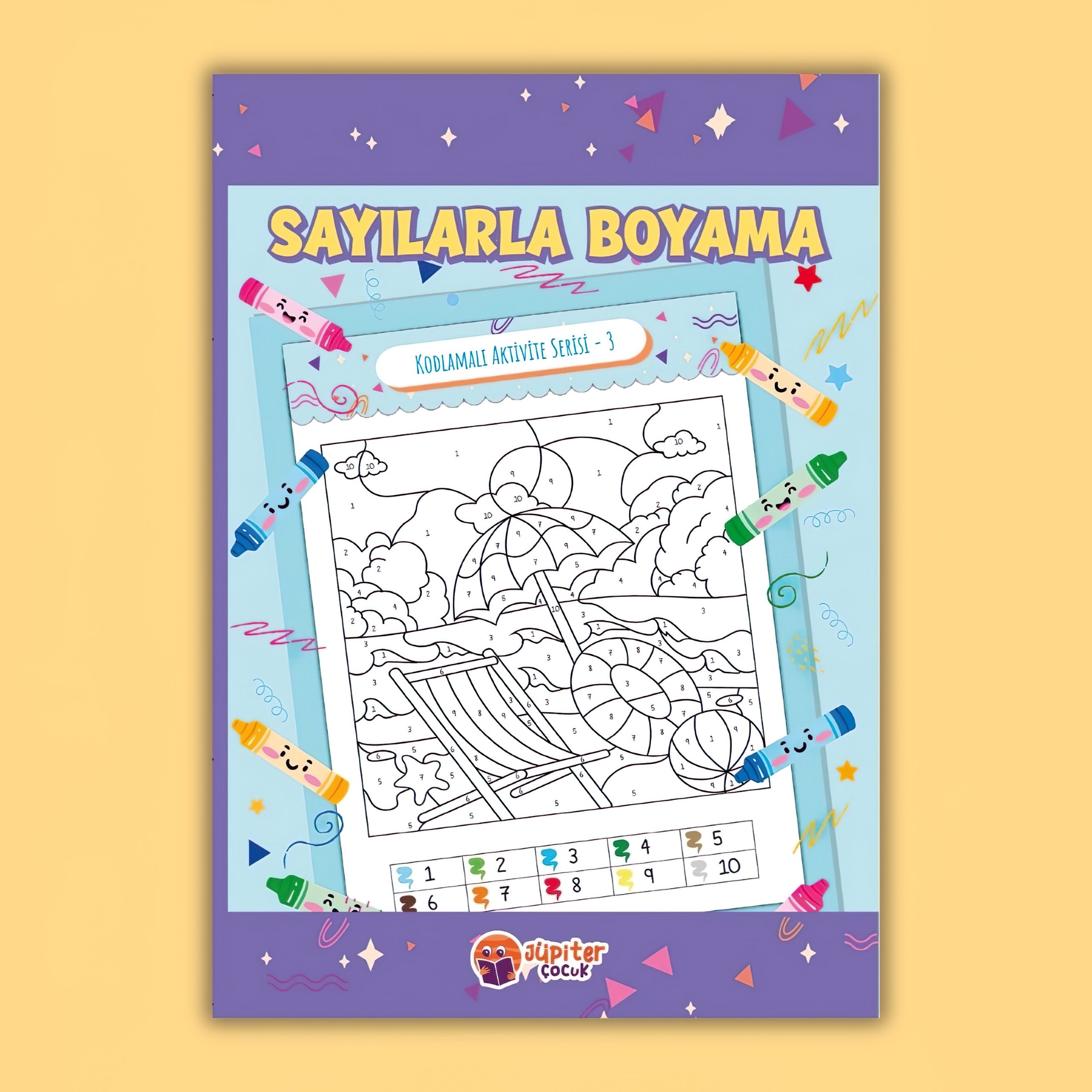 Sayılarla Boyama Kitabı – Seviye 3 | Kodlamalı Aktivite