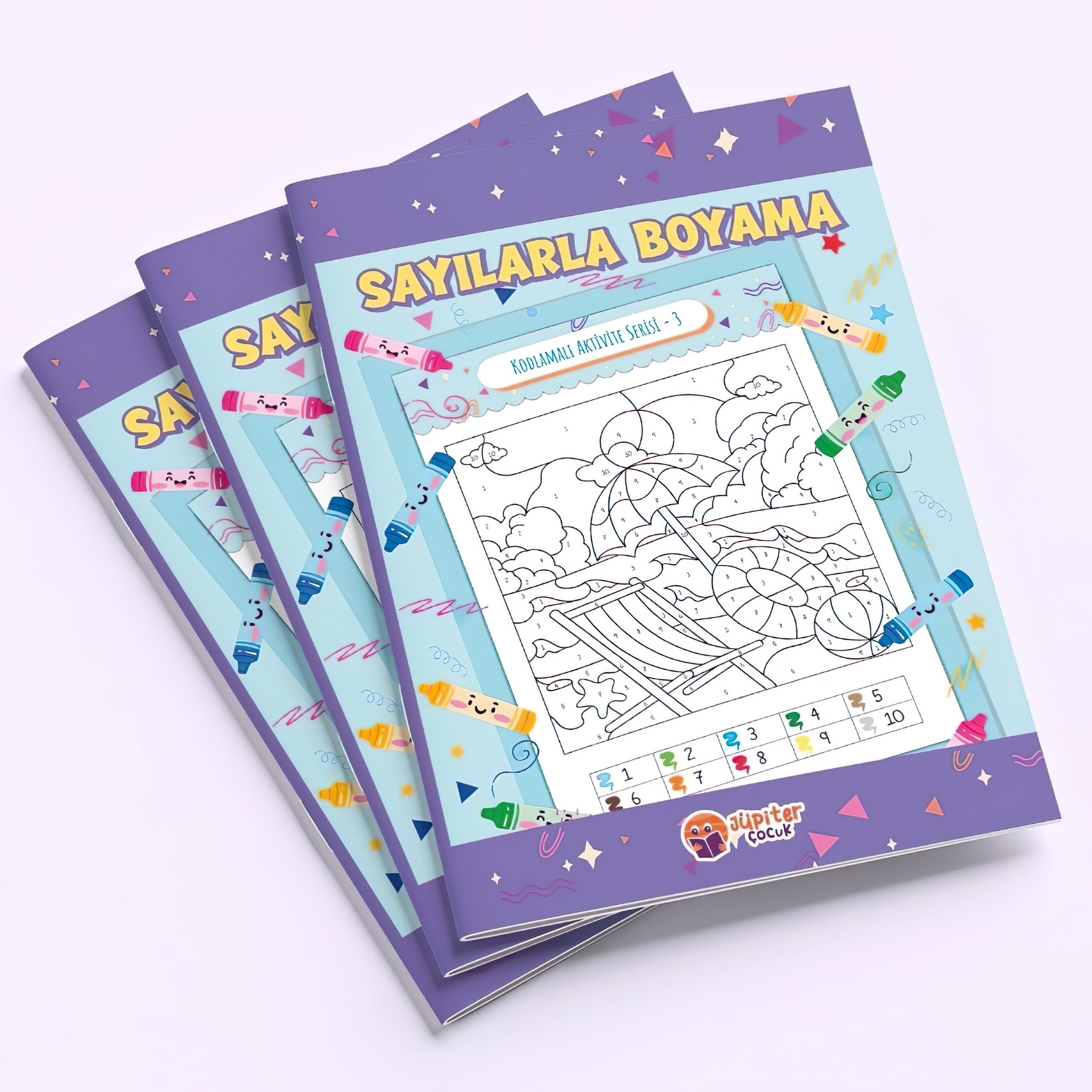 Sayılarla Boyama Kitabı – Seviye 3 | Kodlamalı Aktivite - Görsel 2