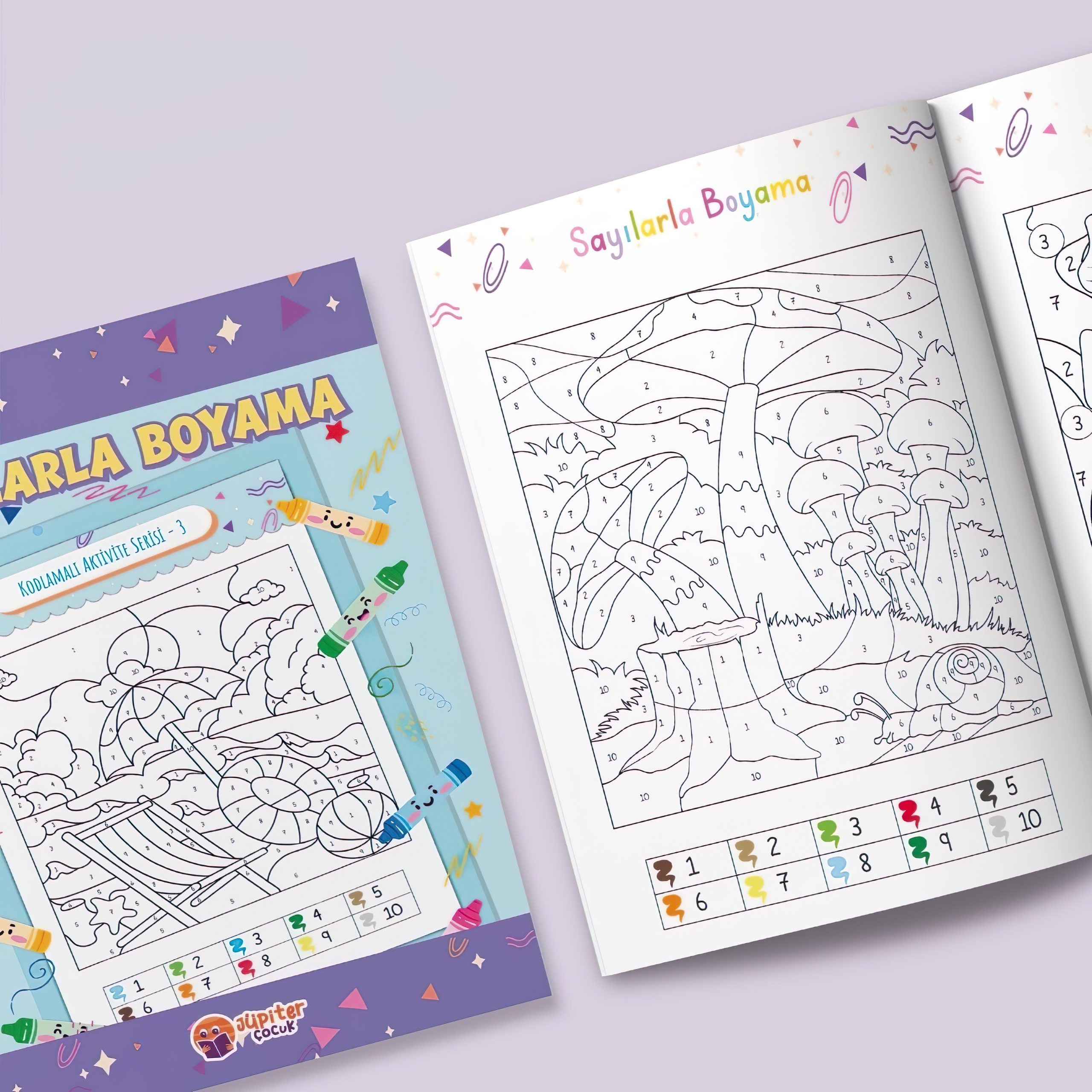 Sayılarla Boyama Kitabı – Seviye 3 | Kodlamalı Aktivite - Görsel 4