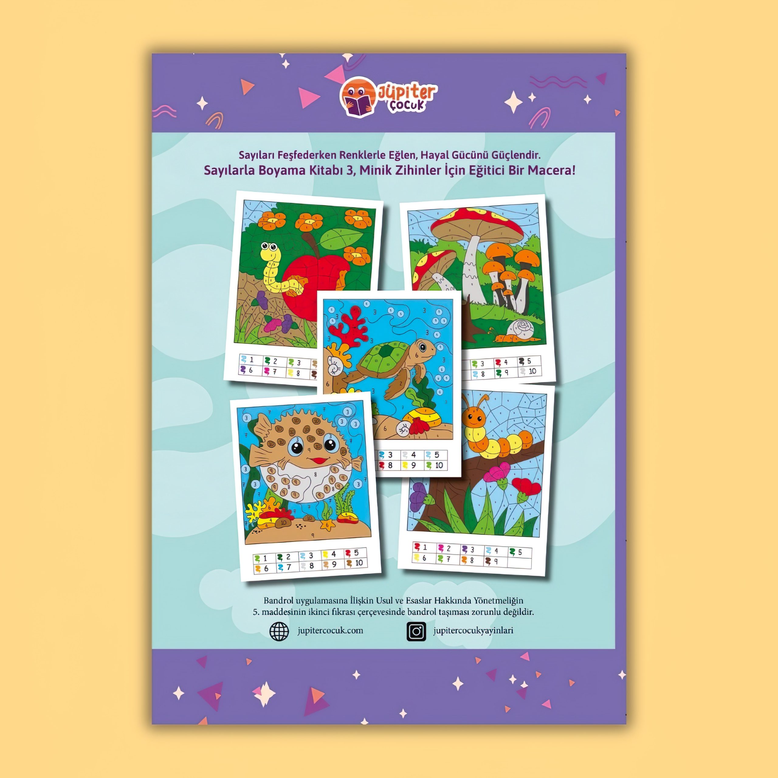 Sayılarla Boyama Kitabı – Seviye 3 | Kodlamalı Aktivite - Görsel 5