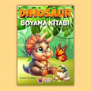 Dinozor Boyama Kitabı – Eğlenceli ve Eğitici Boyama Kitabı