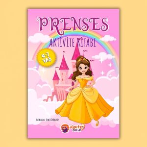 Prenses Aktivite Kitabı – 4-7 Yaş Çocuklar İçin Eğitici Kitap